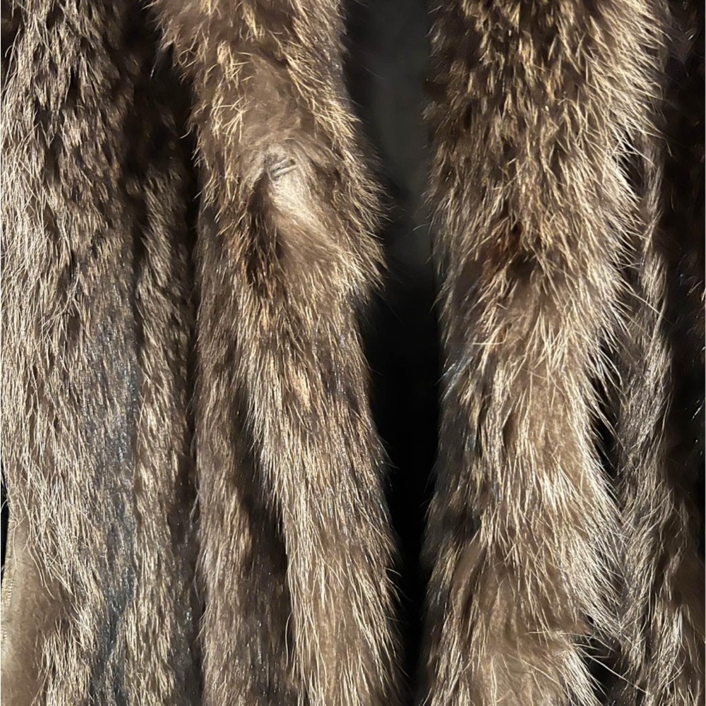 S-M size, REAL Vintage FUR jacket WITH POCKETS!! - Picture 4 of 7